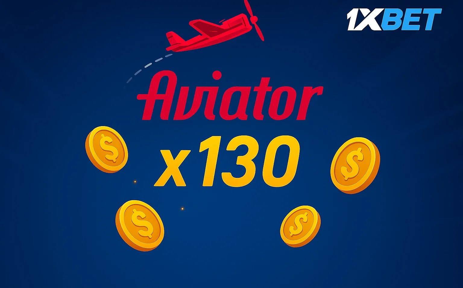 Play Aviator for winning on 1xBet